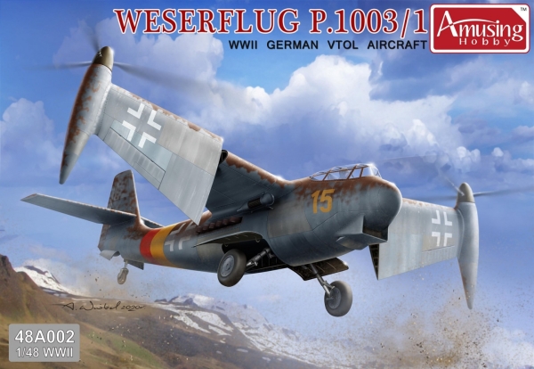1/48 Weserflug P.1003/1 WWII German VTOL